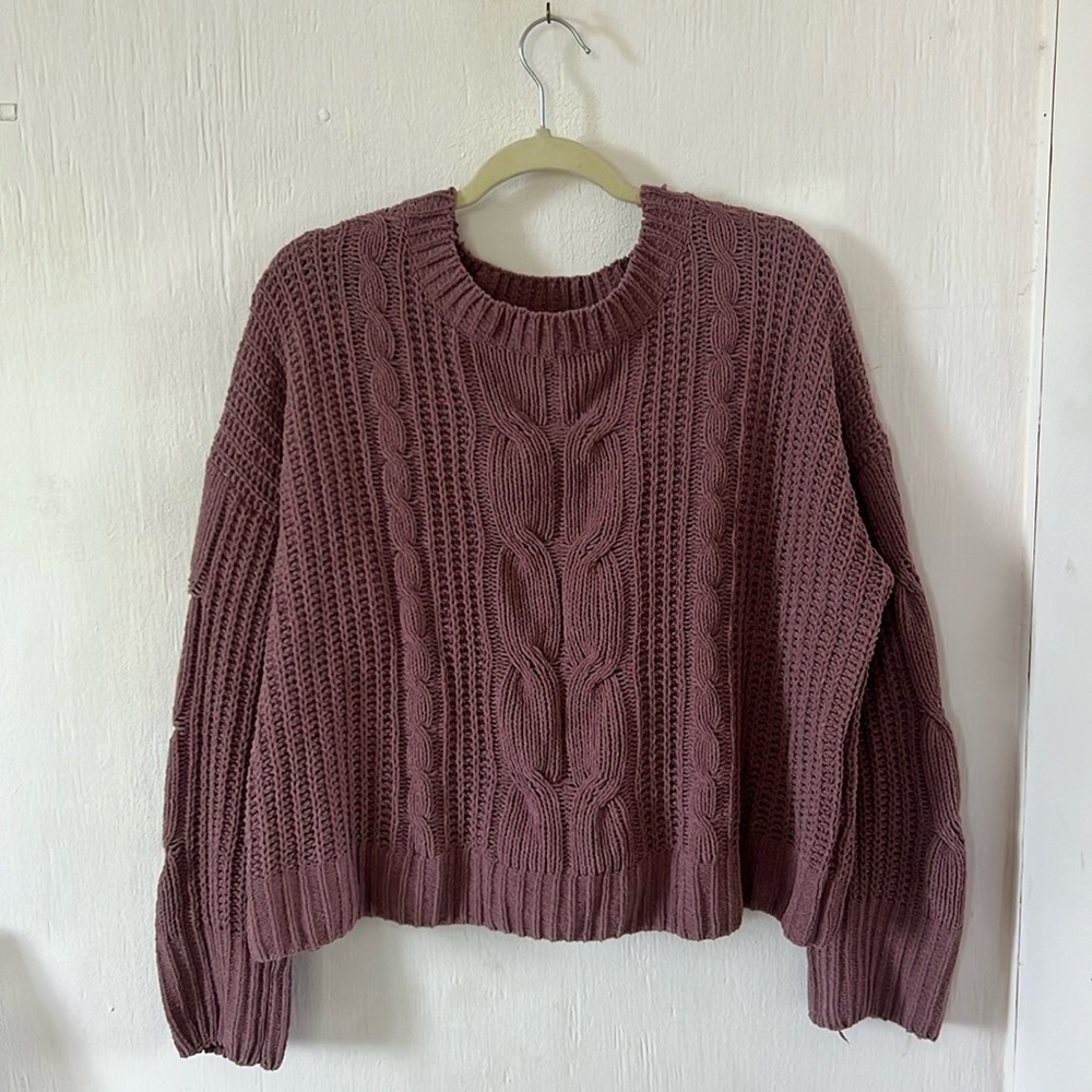 Hippie Rose Knit Long Sleeve / Sweater